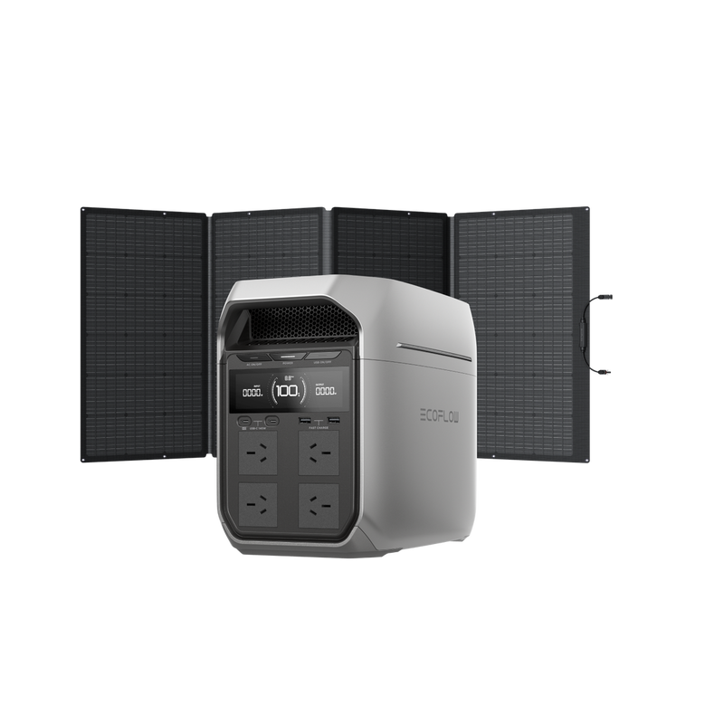 EcoFlow DELTA 3 Plus Portable Power Station – Expandable, Fast-Charging Backup Power