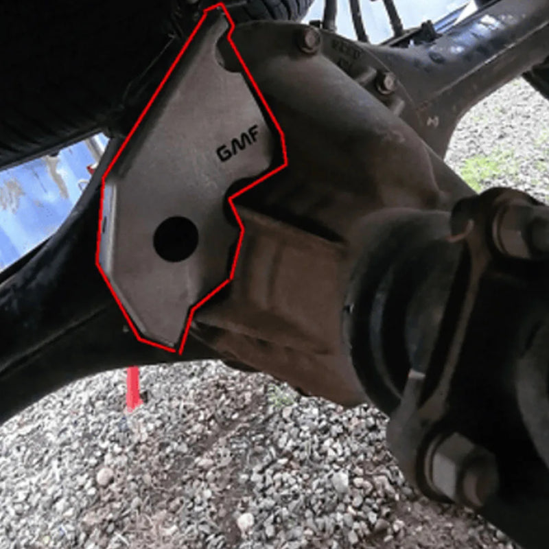 GMF4x4 Rear diff E-Locker protection guard Suitable For Isuzu/Mazda