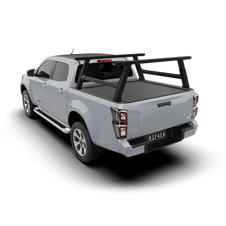 HSP Load Rack Pro Ladder Rack Suits Isuzu D-Max Gen 3 MY21+ Roll R Cover S3.5 – Full Set (Front & Rear Legs + Joiner Bar) 1410-LR2-S-RC
