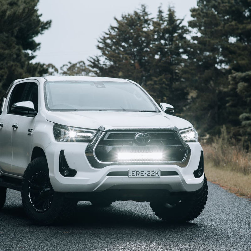 TrailBait Toyota N80 Hilux Behind-Grille Light Bar