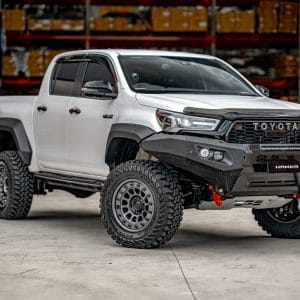 Hamer 4x4 Bull Bar King Series (incl. 3.5T Rated Recovery Points) Suitable For Wider Body GR-S For Toyota Hilux Revo Gr Sport 2023-Present