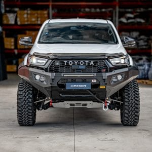 Hamer 4x4 Bull Bar King Series (incl. 3.5T Rated Recovery Points) Suitable For Wider Body GR-S For Toyota Hilux Revo Gr Sport 2023-Present