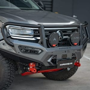 Hamer 4x4 Bull Bar Atlas Series Plus (incl. 3.5T Rated Recovery Points) For Volkswagen Amarok 2023-Present