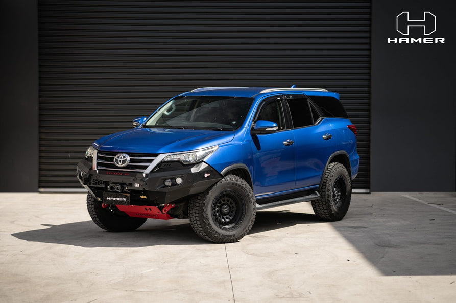 Hamer 4x4 Bull Bar King Series (incl. 3.5T Rated Recovery Points) Suitable For Toyota Fortuner 2015-2020