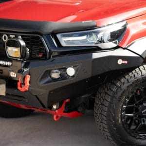 Hamer 4x4 Bull Bar King Series (incl. 3.5T Rated Recovery Points) Suitable For Wider Body GR-S For Toyota Hilux Revo Gr Sport 2023-Present