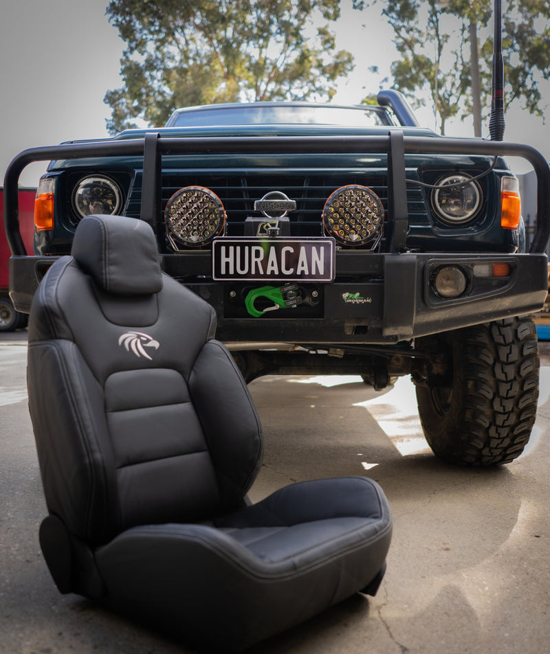 Huracan Fabrication Premium Touring Seats (Pair) – Ultimate 4WD Comfort Upgrade