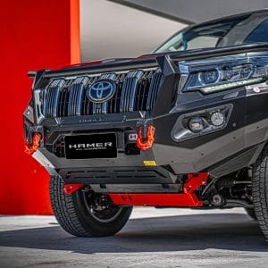 Hamer 4x4 Bull Bar King Series Plus (incl. 3.5T Rated Recovery Points) Suitable For Toyota Landcruiser Prado Prado 150 Series 2018-Present