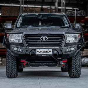 Hamer 4x4 Bull Bar King Series Plus (incl. 3.5T Rated Recovery Points) Suitable For Toyota Landcruiser 200 Series 2008-2015