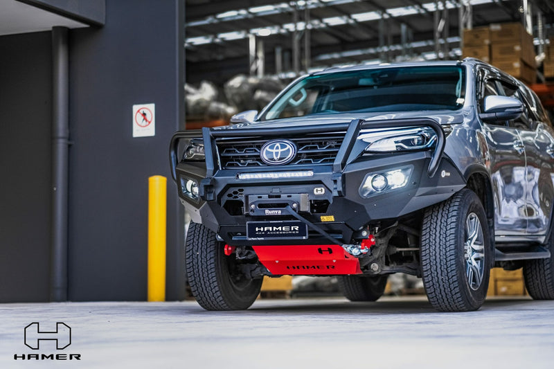 Hamer 4x4 Bull Bar King Series Plus (incl. 3.5T Rated Recovery Points) Suitable For Toyota Fortuner 2020-Present
