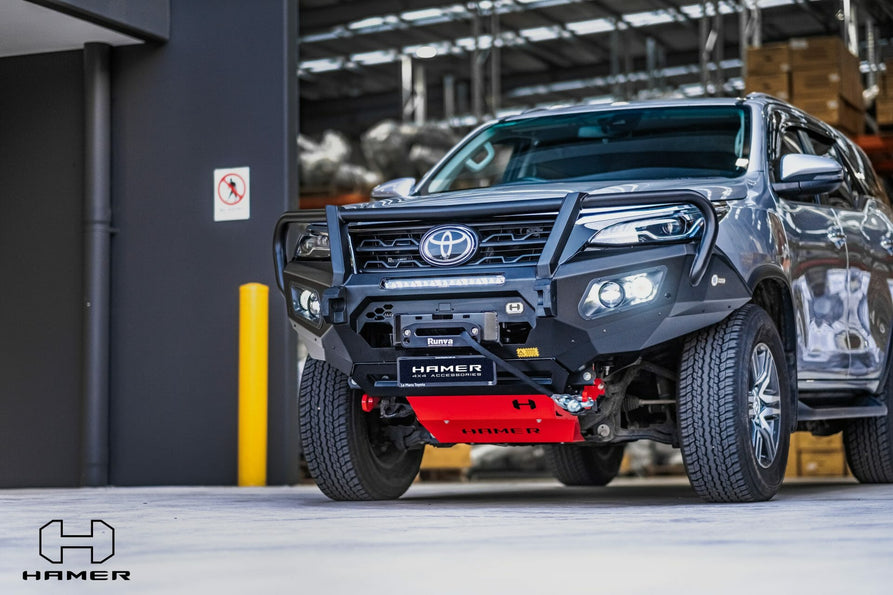 Hamer 4x4 Bull Bar King Series Plus (incl. 3.5T Rated Recovery Points) Suitable For Toyota Fortuner 2020-Present