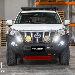 Hamer 4x4 Bull Bar King Series (incl. 3.5T Rated Recovery Points) Suitable For Toyota Landcruiser Prado Prado 150 Series 2013-2017