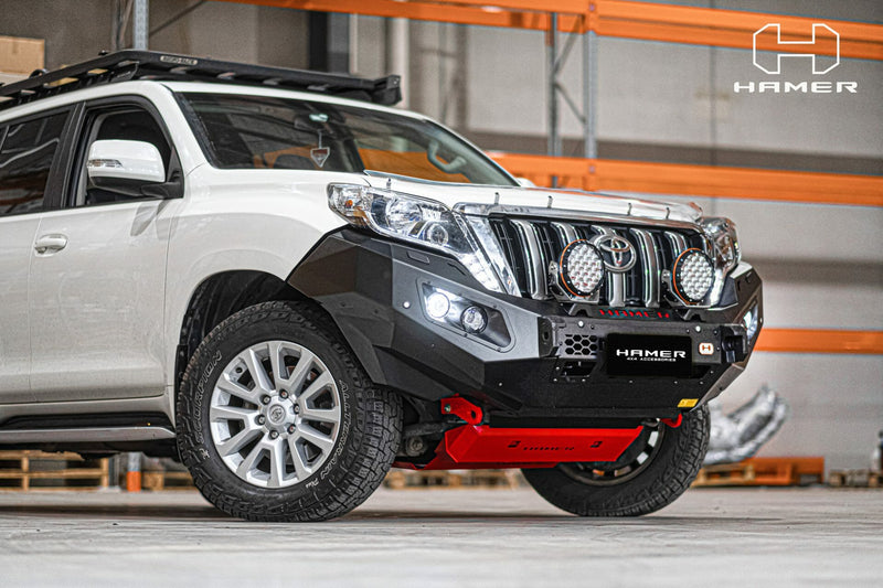 Hamer 4x4 Bull Bar King Series (incl. 3.5T Rated Recovery Points) Suitable For Toyota Landcruiser Prado Prado 150 Series 2013-2017