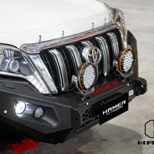 Hamer 4x4 Bull Bar King Series (incl. 3.5T Rated Recovery Points) Suitable For Toyota Landcruiser Prado Prado 150 Series 2013-2017