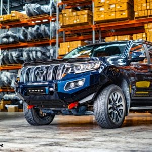 Hamer 4x4 Bull Bar King Series (incl. 3.5T Rated Recovery Points) Suitable For Toyota Landcruiser Prado Prado 150 Series 2018-Present