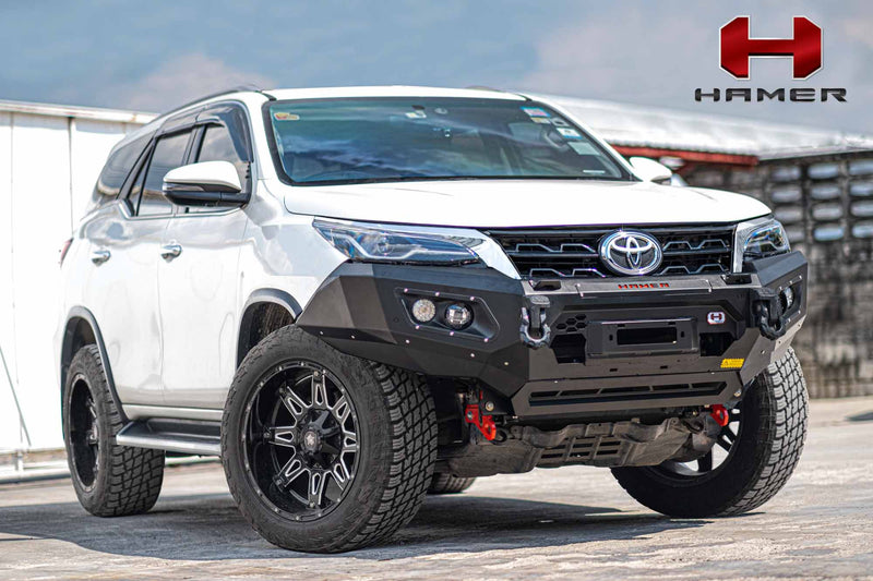 Hamer 4x4 Bull Bar King Series (incl. 3.5T Rated Recovery Points) Suitable For Toyota Fortuner 2020-Present