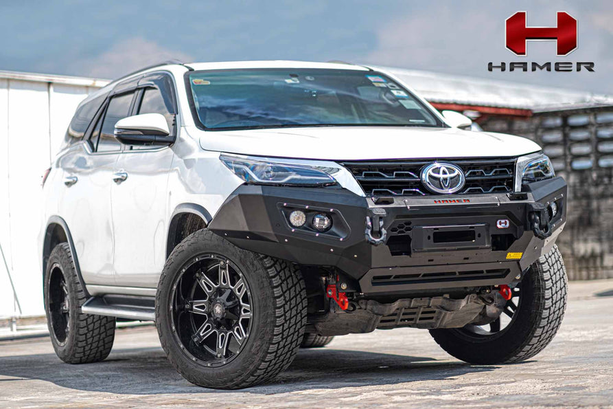 Hamer 4x4 Bull Bar King Series (incl. 3.5T Rated Recovery Points) Suitable For Toyota Fortuner 2020-Present