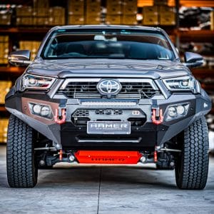Hamer 4x4 Bull Bar King Series (incl. 3.5T Rated Recovery Points) Suitable For Wider Body Rogue For Toyota Hilux Revo Rogue 2022-Present
