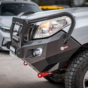 Hamer 4x4 Bull Bar King Series Plus (incl. 3.5T Rated Recovery Points) Suitable For Toyota Landcruiser Prado Prado 150 Series 2009-2013
