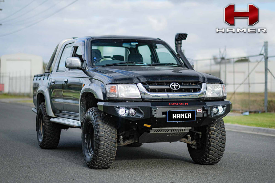 Hamer 4x4 Bull Bar King Series (No ADR) Suitable For Toyota Hilux 1997-2005