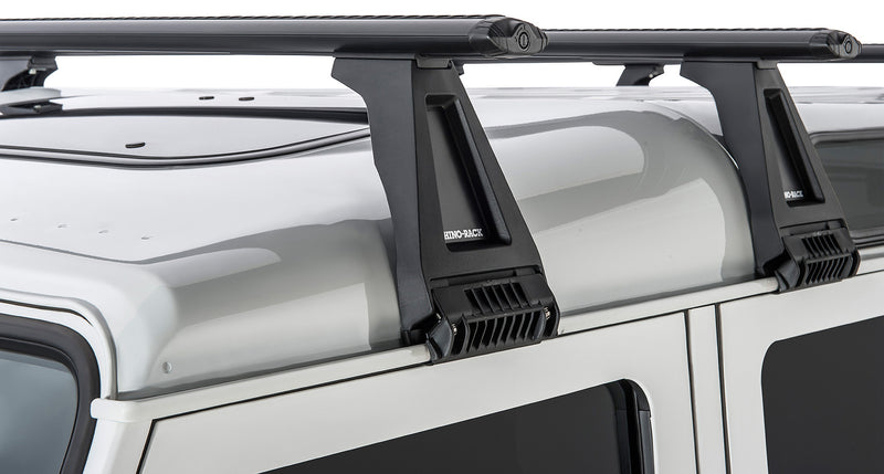 Rhino-Rack Vortex RL210 Black 4 Bar Roof Rack for Land Rover Defender 110 4×4