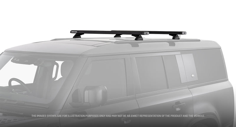 Rhino-Rack Reconn-Deck 2 Bar Roof Rack System for Land Rover Defender 130 L663 4×4