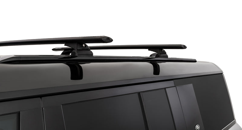 Rhino-Rack Vortex RCL Black 2 Bar Roof Rack for Land Rover Defender 130 L663 4×4