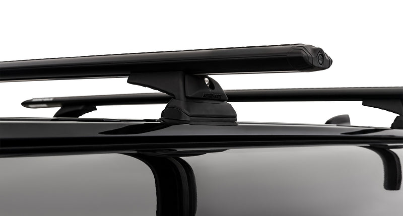 Rhino-Rack Vortex RCL Black 2 Bar Roof Rack for Land Rover Defender 130 L663 4×4