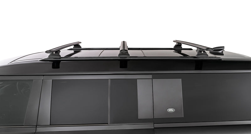 Rhino-Rack Vortex RCL Black 3 Bar Roof Rack for Land Rover Defender 130 L663 4×4