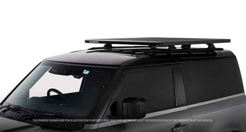 Rhino-Rack Pioneer 6 Platform (1300mm x 1240mm) with RCL-RCH Legs Suitable for Land Rover Defender 90 L663 4×4