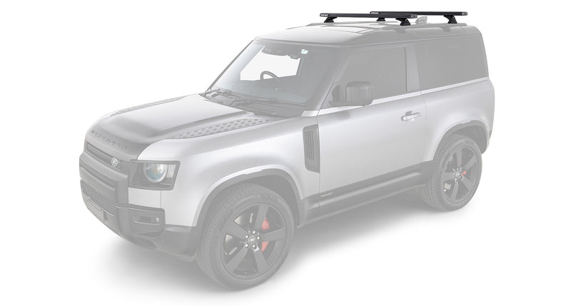Rhino-Rack Reconn-Deck 2 Bar RCL-RCH Roof Rack Suitable for Land Rover Defender 90 L663 4×4