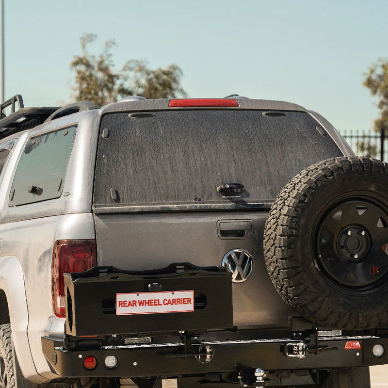 Amarok 2011-On 022-02 Rear Wheel Carrier Double Jerry Can Holder Package – SKU MCC-04001-202PK3