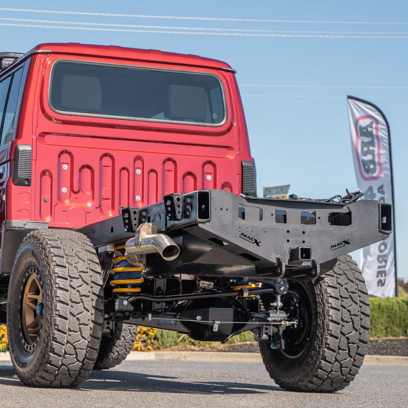 Torqit 3.5″ Single Exit Exhaust for 79 Series 4.5L Dual Cab (08/2012–07/2016)