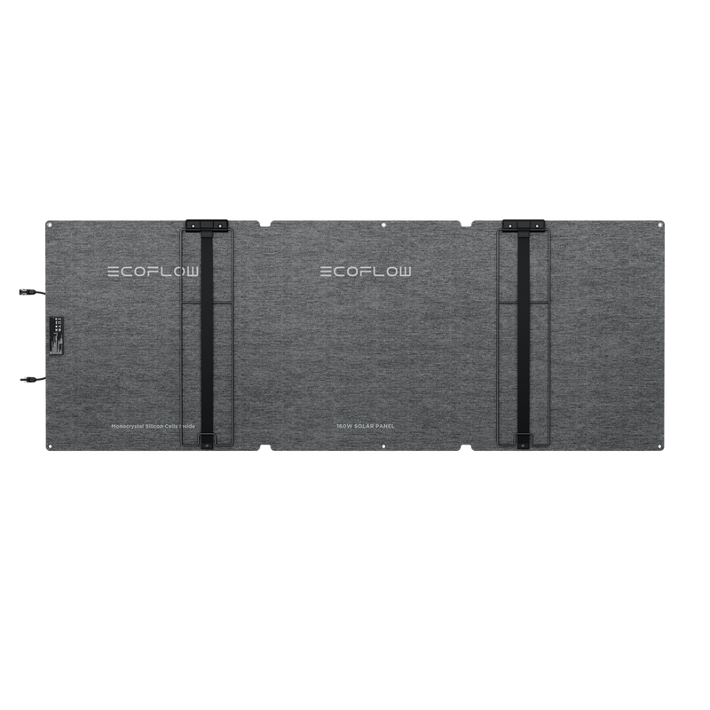 EcoFlow NextGen 160W Single-Facial Solar Panel – High-Efficiency, Portable Solar Power
