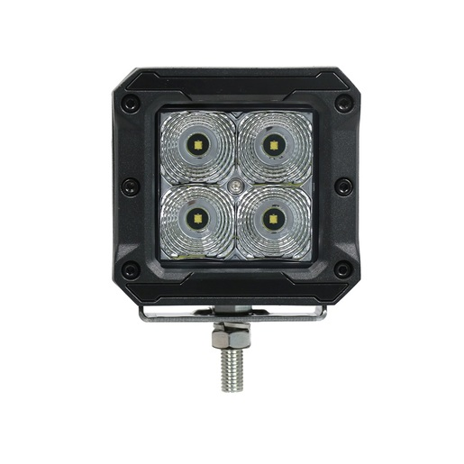 RoadVision 34 Series Square LED Work Light RWL3420F 20W Flood Beam 10-30V 1600lm to Suit 4WDs, Utes & Equipment Lighting