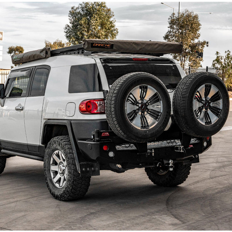 FJ Cruiser XJ10 2006-2017 022-02 Rear Wheel Carrier Bar – 022-02 Rear Wheel Carrier Dual Wheels Carrier Package – SKU MCC-01012-202PK1