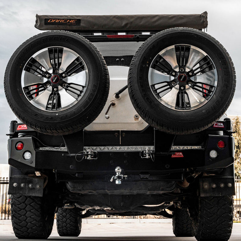 FJ Cruiser XJ10 2006-2017 022-02 Rear Wheel Carrier Bar – 022-02 Rear Wheel Carrier Dual Wheels Carrier Package – SKU MCC-01012-202PK1