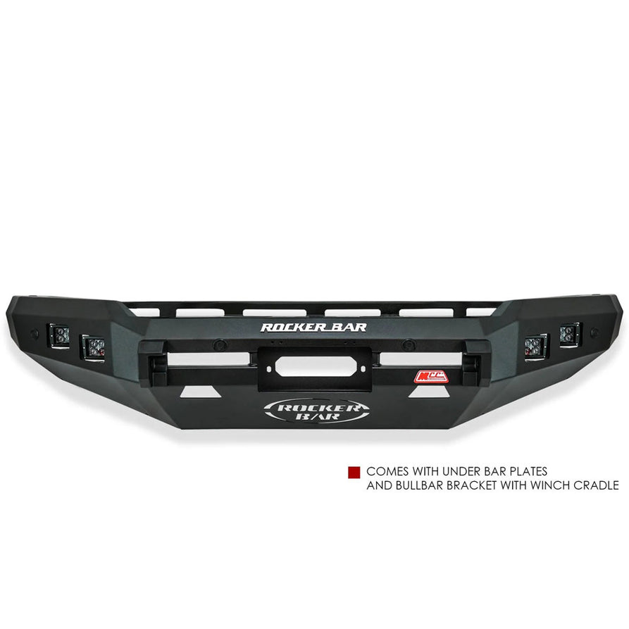 Hilux KUN26R 2012-2015 078-01SQ Rocker Bull Bar No Loop Package – SKU MCC-01015-7801SQ