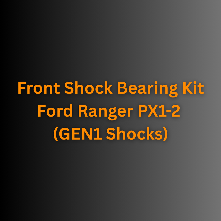 GMF4x4 Front Shock Bearing Kit Ford Ranger PX1-2 (GEN1 Shocks)