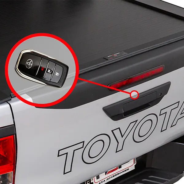 HSP Tail Lock – Suits Toyota Hilux Revo SR5, GR, Rogue & Rugged-X 2018+ (With Barrel Lock) – H18-1