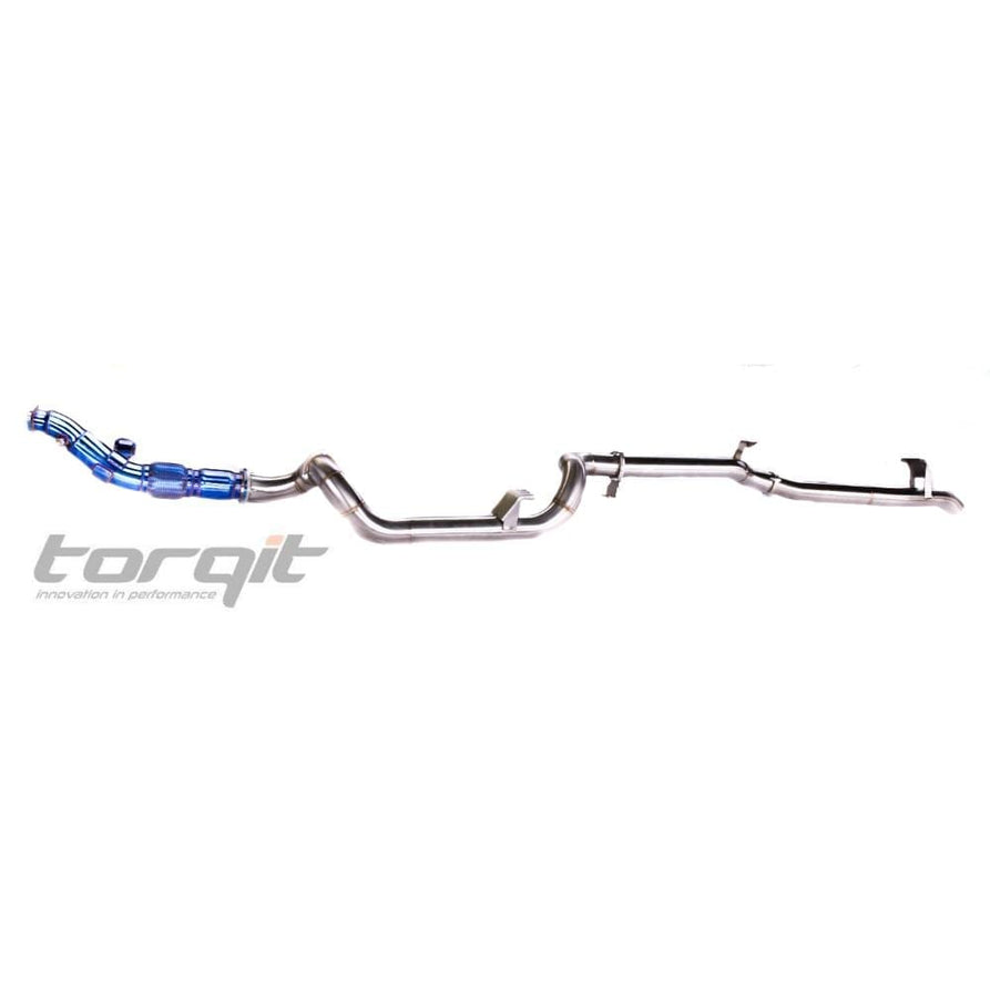 Torqit 3.5″ Single Exit Exhaust for Landcruiser 79 Series 4.5L 2007–2016