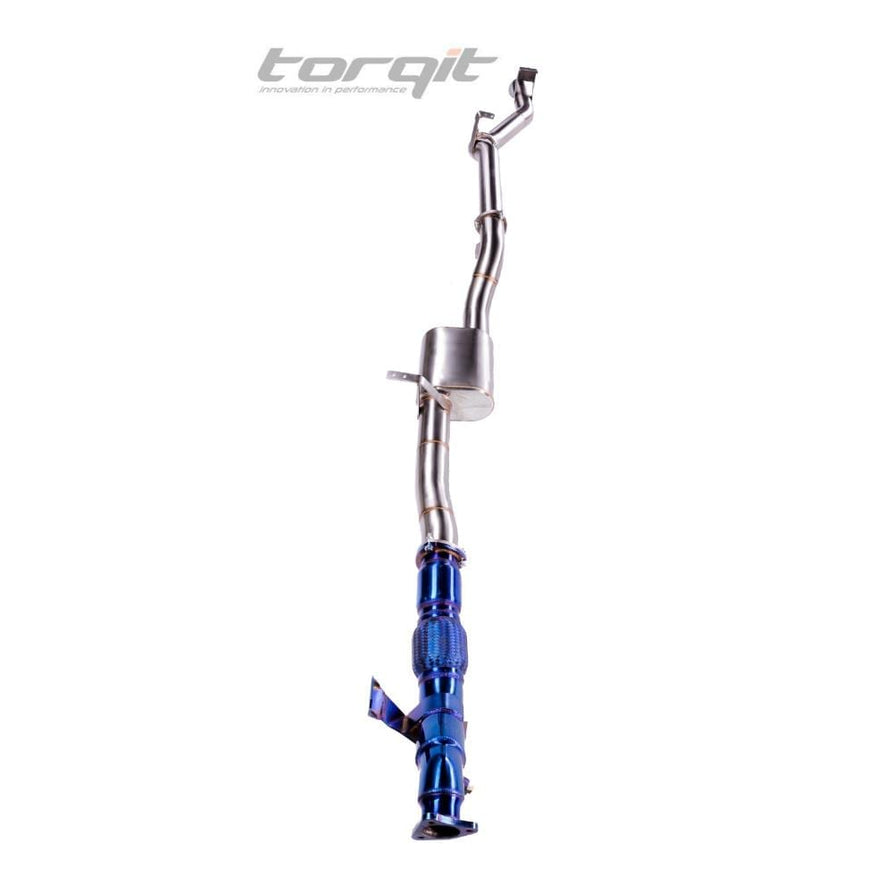 Torqit 3.5″ Single Exit Exhaust for 79 Series 4.5L Dual Cab (08/2012–07/2016)