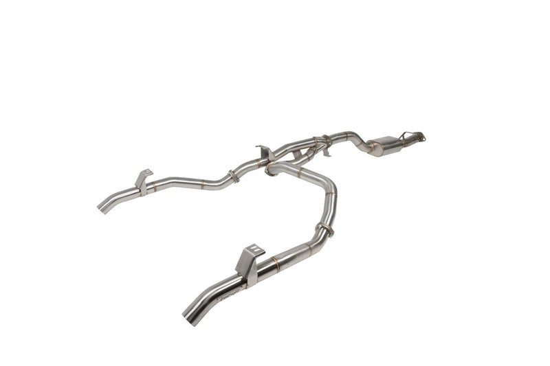 Torqit 3.5″ Twin Exit Exhaust for Toyota Landcruiser 79 Series 4.5L Dual Cab (2016–2024+)