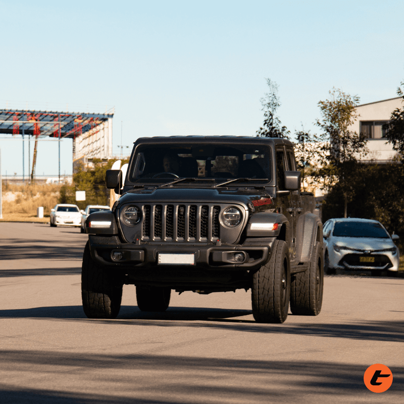 Torqit Single Exit 3″ Cat Back Exhaust for Jeep Gladiator JT (2020–Current)