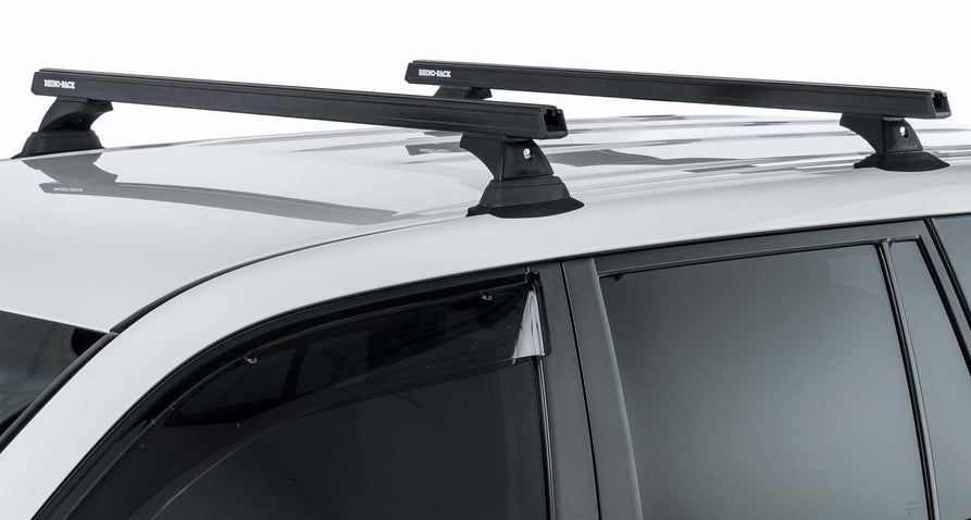 Rhino-Rack Heavy Duty RCH Black 3 Bar Roof Rack for Toyota Prado 120 Series 4×4