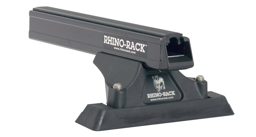 Rhino-Rack Heavy Duty RFMPS Black 1 Bar Roof Rack for/suitable Toyota Hilux 2×4 2dr Single Cab (11/97 – 04/05)