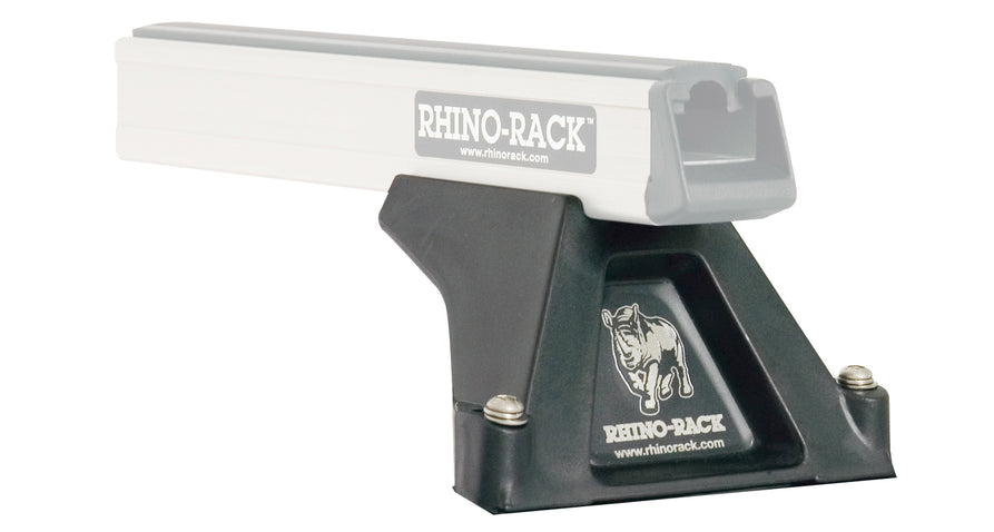 Rhino-Rack Sportz RLTF Trackmount Black 2 Bar Roof Rack for Mitsubishi Triton ML/MN Dual Cab