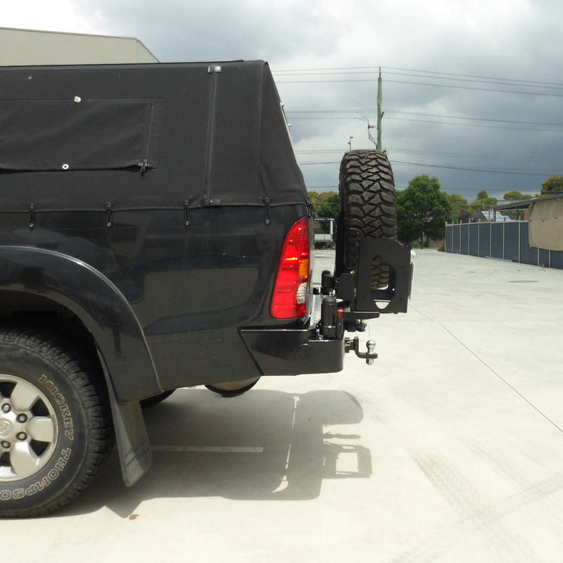 Hilux GGN25R 2005-2015 022-02 Rear Wheel Carrier Double Jerry Can Holder Package – SKU MCC-01002-202PK3