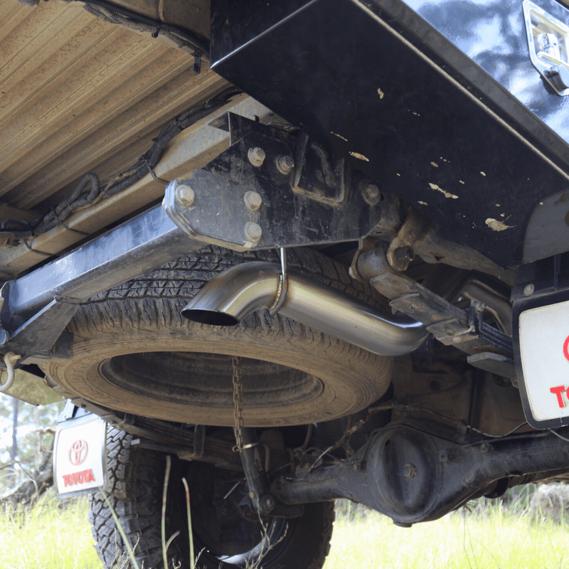 Torqit 3″ Turbo Back Exhaust - Toyota Hilux 3.0L D4D (2005–2007)