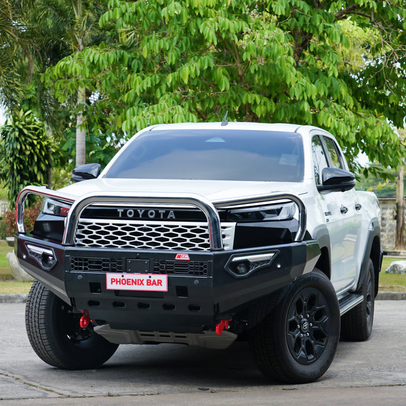Hilux 2026-On (9th Gen) 808-01 Phoenix Bull Bar Triple Stainless Loops Package