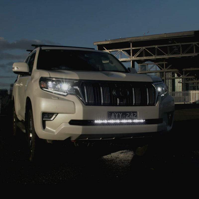 TrailBait Toyota Prado Behind-Grille Light Bar